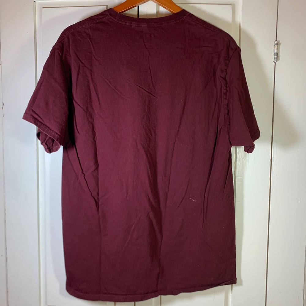 Champion Boston College Mom T-Shirt Maroon Graphic Tee Womens Large BC Eagles - Picture 6 of 7